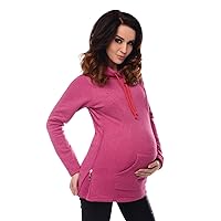 2in1 Pregnancy Nursing Hoodie Sweatshirt Woman Kangaroo 9050