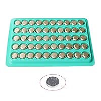 50/100x AG10 Button Cell Batteries LR1130 Button Cell 1.55V 1130 Button Cell SR1130 LR54 Batteries 1.55V Zinc Manganese Button for Watch Collectors