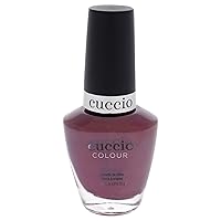 Cuccio Colour Nail Polish - Moscow Red Square - Nail Lacquer for Manicures & Pedicures, Full Coverage - Quick Drying, Long Lasting, High Shine - Cruelty, Gluten, Formaldehyde & 10 Free - 0.43 oz