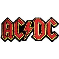Application AC/DC Logo Patch,Black