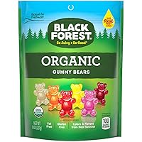 Organic Gummy Bears, 8 Ounce (Pack of 2)