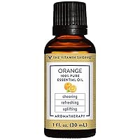 Orange - 100% Pure Essential Oil - Cheering, Refreshing, & Uplifting Aromatherapy (1 fl. oz.)