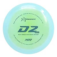 Prodigy Disc 400 D2 Max Driver | Overstable Disc Golf Distance Driver | Extremely Durable | Great for Max Distance Shots | Colors May Vary