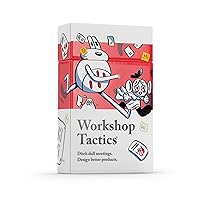 Workshop Tactics Card Deck, Business Tool to Improve Your Influence, Confidence and Persuasion in Workshops, Meetings, Presentations and More, 54 Cards in a Case