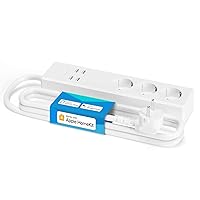 Meross Smart Power Strip Compatible with HomeKit, WiFi Multiple Socket with Surge Protection, 3 AC Outputs and 4 USB Ports Works with Siri, Alexa, Google Home and SmartThings