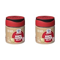 McCormick Ground White Pepper, 1 Oz (Pack of 2)
