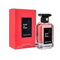 Fragrance World Pose As Rose - Eau de Parfum Perfume For Women, 100ml