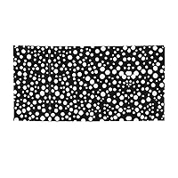 Holiday Party Banner - UV Resistant and Fade-Proof, Perfect for Halloween and Christmas Decorations White & Black Big Dot