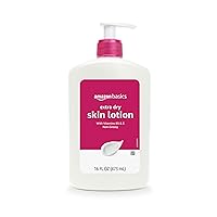 Extra-Dry Skin Lotion with Vitamins B5 & E, Clean Scent, 16 fl oz (Previously Solimo)