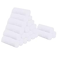 Sunny zzzZZ 24 Pack Kitchen Dishcloths (White, 10 x 10 Inch) - Does Not Shed Fluff - No Odor Reusable Dish Towels, Premium Dish Cloths, Super Absorbent Coral Fleece Cleaning Cloths
