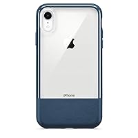 OtterBox - Ultra-Slim Statement iPhone XR Case (ONLY) - Clear Protective Phone Case with Luxurious Felt Accent (Lucent Jade)