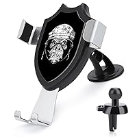 Gorilla Soldier Car Phone Holder Mount Universal Air Vent Clamp for Dashboard Windshield Stand