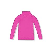 Kurve Premium Girls Seamless Supersoft Long Sleeve Mock Neck Warm T-Shirt