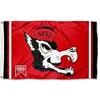 North Carolina State Wolfpack Vintage Retro Throwback 3x5 College Flag