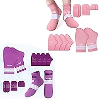 SuzziPad Chemo Care Package for Women and Men, Foot Ice Pack & Hand Ice Pack Wrap Kit- Cold Therapy Socks - Cold Gloves for Chemotherapy Neuropathy (Gloves & Socks -S/M)