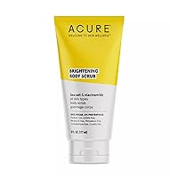 ACURE Brightening Body Scrub - Skin Renewal with Blend of Clay, Sea Salt & Niacinamide Extract - Rejuvenating Exfoliation for Soft, Refreshed Glowing Clear Skin - Suitable for All Skin Types - 6 Fl Oz ACURE Brightening Body Scrub - Skin Renewal with Blend of Clay, Sea Salt & Niacinamide Extract - Rejuvenating Exfoliation for Soft, Refreshed Glowing Clear Skin - Suitable for All Skin Types - 6 Fl Oz