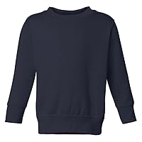 RABBIT SKINS 7.5 oz. Fleece Sweatshirt (3317) Navy, 7