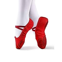 Daydance Ballet Slippers Soft Split Sole Dance Shoes (Toddler, Kids, Boys, Girls, Adult)