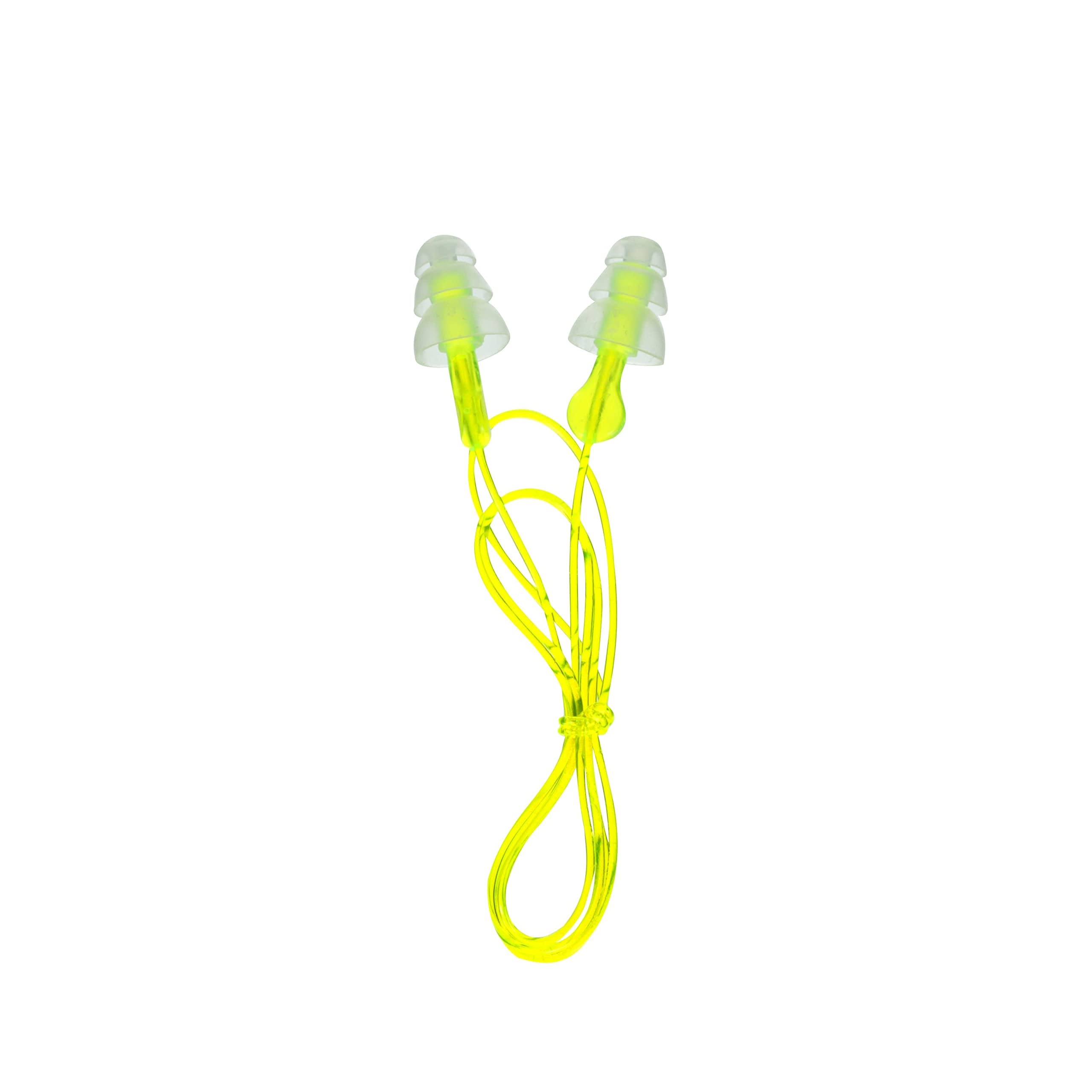 Peltor Sport Tri-Flange Corded Reusable Earplugs, 26 Db Nrr, 3-Pair Per Pack