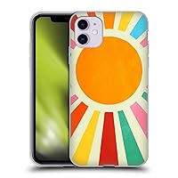Head Case Designs Officially Licensed Ayeyokp Sun Pattern Soft Gel Case Compatible with Apple iPhone 11