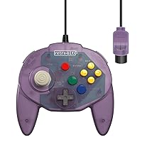 Retro-Bit Legacy 16 Wired USB Controller - Features Home, SS & ZL/ZR  Buttons - for Switch, PC, MacOS, RetroPie, Raspberry Pi - Classic Grey