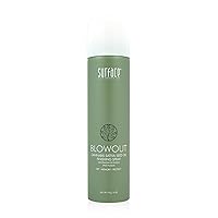 Surface Hair Blowout Hair Spray for Styling, 4 oz - Flexible Finishing Spray with Babassu Oil and Maracuja Oil - Premium Thermal Spray for Women, Men to Set Waves, Curls