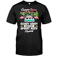 Camper Queen Classy Sassy Smart Assy for Camping Outdoor Shirt