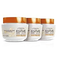 Elvive L 'Oréal Paris Extraordinary Oil End Of Coconut Oil for Hair Nutrient Mask Normal To Dry, 300 ml – 3 Packs