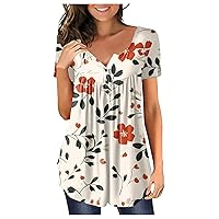 Off The Shoulder Shirts for Women 3/4 Sleeve Shirts for Women Valentines Day Shirts Women Pink Tops for Women Going Out Short Sleeve Linen Shirts Womens Black Blouse Hawiian Red 4XL