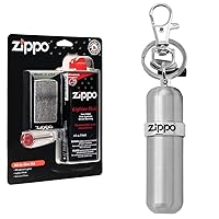 24651 All-in-One Kit Silver + Zippo Fuel Street Canister Chrome
