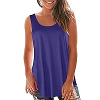 Basic Tank Tops for Women Casual Sleeveless Strapless V Neck Y2k Tops Button Down Beach Tunic