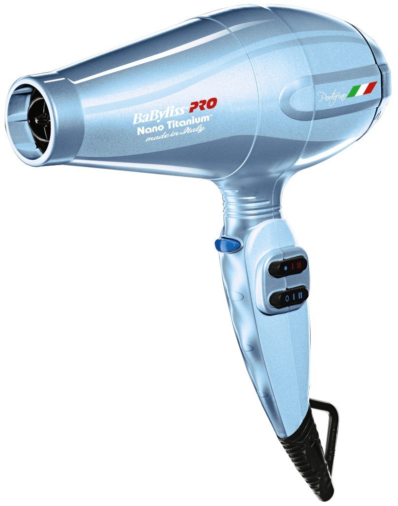 BaBylissPRO Nano Titanium Italian Performance Hair Dryer - Professional Quality 2000 Watt Blow Dryer