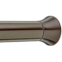 Amazon Basics Shower Curtain Tension Rod, Adjustable Length, 42-73