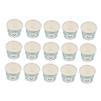 NOLITOY 50 Sets Ice Cream Paper Bowl Pudding b Paper Takeout Bowl Appetizer Cup Food Containers Ice Cream Bowl Treat Cup Paper Packing Serving Bowl Paper Snack Bowl Packing Box Yogurt