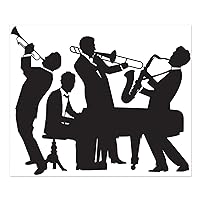 Beistle Great 20's Jazz Band Insta-Mural