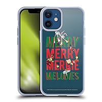 Officially Licensed Looney Tunes Merrie Melodies Season Soft Gel Case Compatible with Apple iPhone 12 Mini and Compatible with MagSafe Accessories