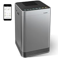 Nuwave Oxypure Ultra Clean Air Purifiers for Extra Large Room, Office, 5 Stage Filtration System with 4 Extra HEPA/Carbon Filters, Remove 100% of Dust, Pet Dander, Odors, Pollen, VOCs (Renewed)