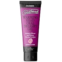 Doc Johnson GoodHead - Warming Oral Delight Gel - Cotton Candy - 4 fl. oz. (118 ml)