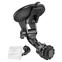 Backup Camera Monitor Mount,(7/9 inch) Large Dual Suction Cup Reverse Camera Monitor Mount,Windshield Holder for Rear View Monitor,Car Display Monitor Bracket for RVs,Trucks,Vans