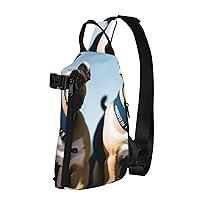 Gold Texture Print Pattern Crossbody Backpack, Multifunctional Shoulder Bag With Straps, Hiking And Fitness Bag