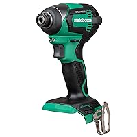 Metabo HPT 18V MultiVolt™ Impact Driver | Tool Only - No Battery | 1,549 in-lbs Torque | Brushless Motor | Compact Size & Weight | Lifetime Tool Warranty | WH18DEXQ4