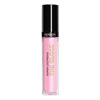 Lip Gloss, Super Lustrous The Gloss, Non-Sticky, High Shine Finish, 207 Pink Sky, 0.13 Oz