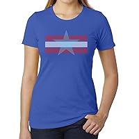 Women's Stars and Stripes 4th of July T-Shirts, Ladies Graphic T-Shirts