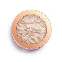 Revolution Beauty, Reloaded Pressed Powder Highlighter, Intensely Pigmented for a High Impact Dewy Finish, Dare To Divulge, 0.22 Oz.