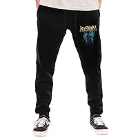 Alestorm Mens Fashion Baggy Sweatpants Lightweight Workout Casual Athletic Pants Open Bottom Joggers
