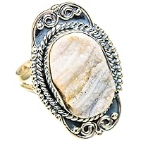 Ana Silver Co Desert Druzy Ring Size 6.5 (925 Sterling Silver) - Handmade Jewelry, Bohemian, Vintage RING107224