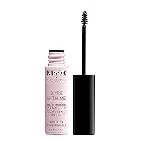 NYX PROFESSIONAL MAKEUP Bare With Me Cannabis Sativa Seed Oil Brow Setter, Eyebrow Gel