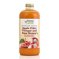 Organic Apple Cider Vinegar w/Raw Honey, Turmeric Curcumin & Black Pepper Piperine (16)