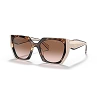 Prada PR 15WS Women's Sunglasses Tortoise Caramel/Powder/Brown Gradient 54