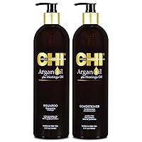 Chi Argan Oil Plus Moringa Oil Shampoo & Conditioner Duo 25oz